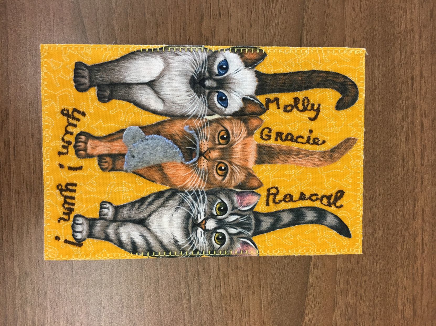 nelson kitty post card